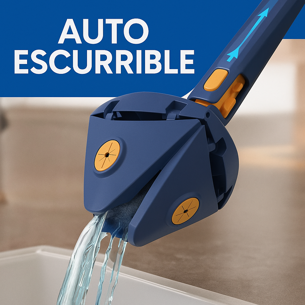 SuperMop® – Fregona 360º Autoescurrible (Compra 1 y llévate 2)